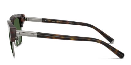 Dolce & Gabbana DG4522 Tortoise, Green glasses - Tortoise / Green - Side View