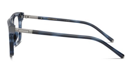 Dolce & Gabbana DG3434 Multicolor, Blue glasses - Multicolor / Blue - Side View