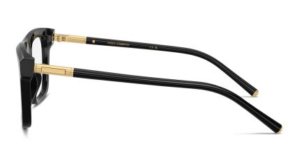 Dolce & Gabbana DG3434 Black glasses - Black - Side View