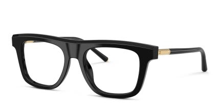 Dolce & Gabbana DG3434 Black glasses - Black - Angle View