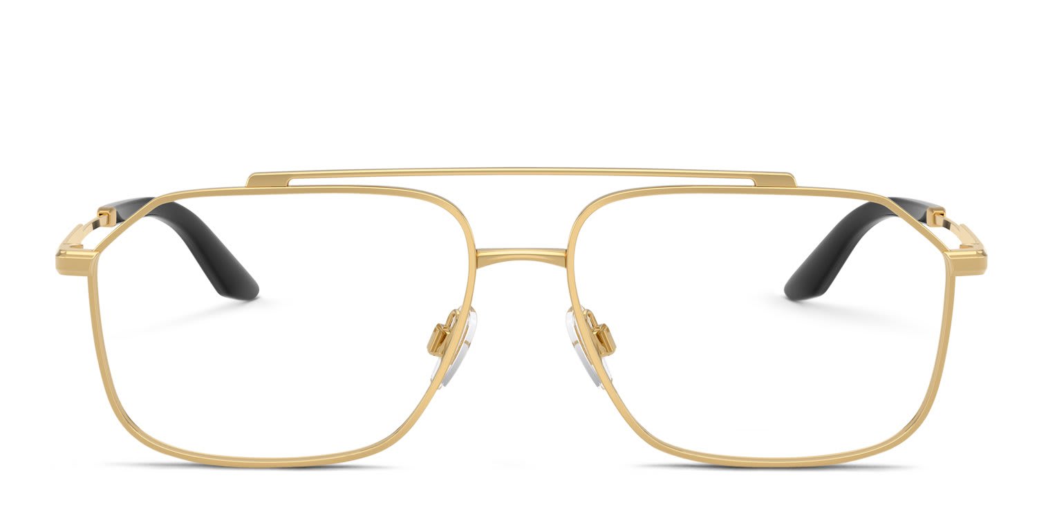 Dolce & Gabbana DG1364 Gold glasses - Gold - Frontal View
