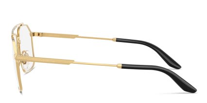 Dolce & Gabbana DG1364 Gold glasses - Gold - Side View