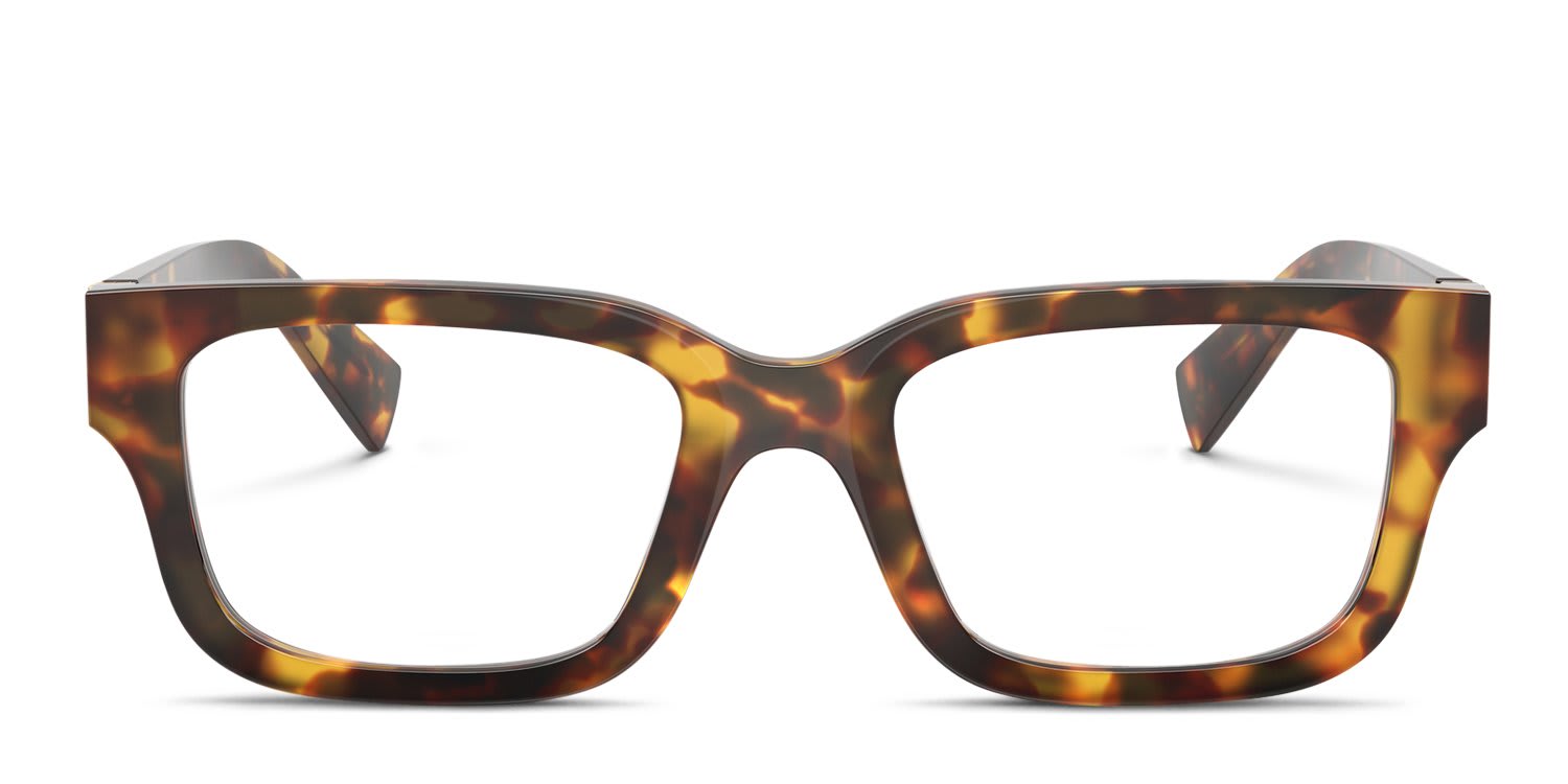 Miu Miu MU02YV Tortoise, Bronze glasses - Tortoise / Bronze - Frontal View