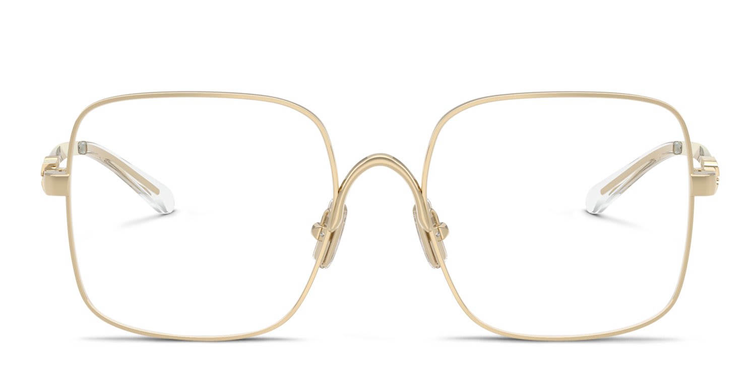 Miu Miu MU51YV Gold glasses - Gold - Frontal View
