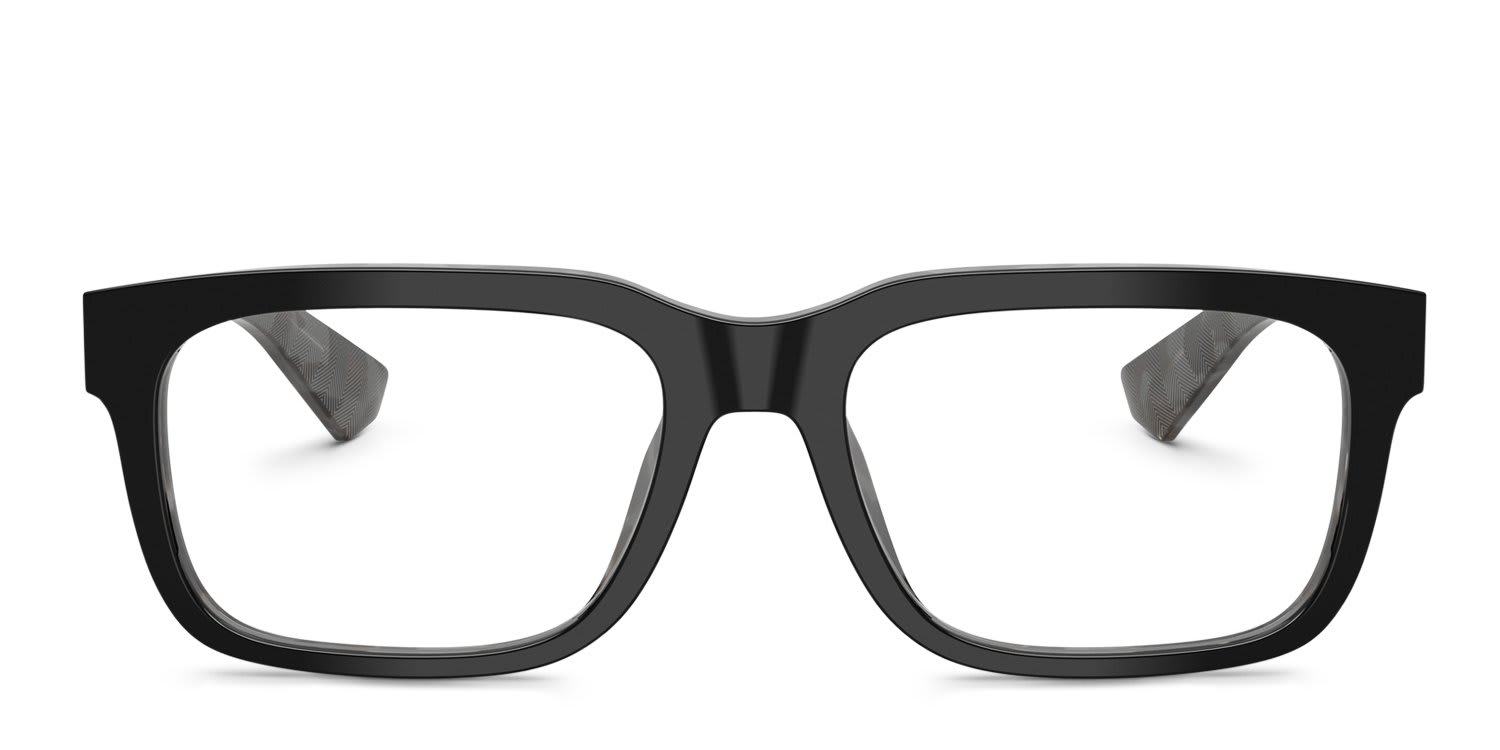 Dolce & Gabbana DG3432 Black, Gray, Tortoise glasses - Black / Gray / Tortoise - Frontal View