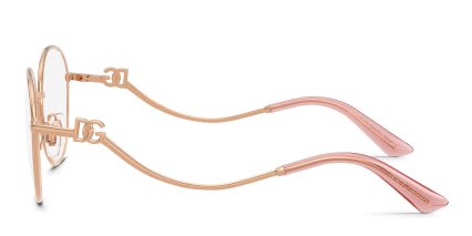 Dolce & Gabbana DG1365 Pink glasses - Pink - Side View
