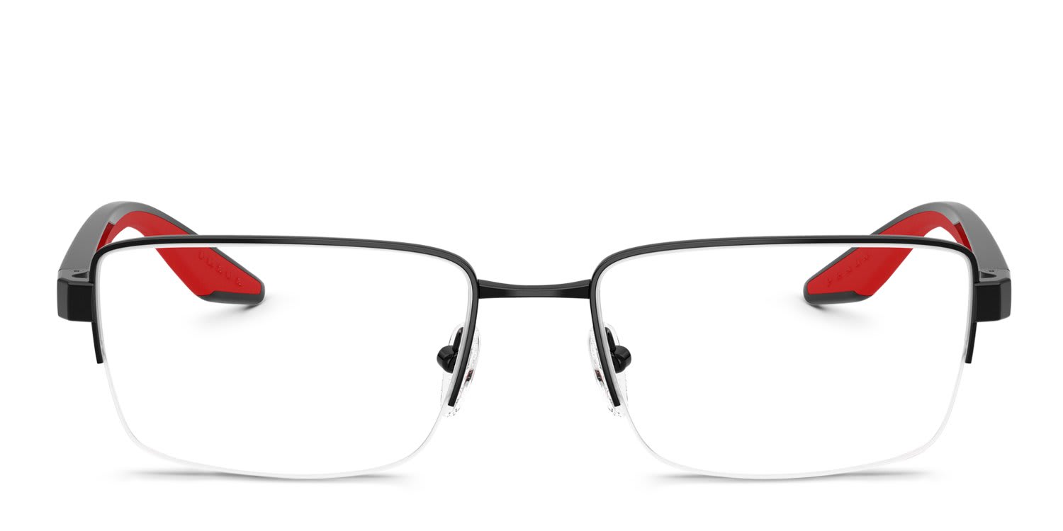Prada Linea Rossa PS51SV Black glasses - Black - Frontal View