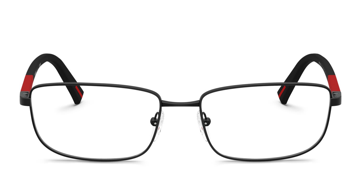 Prada Linea Rossa PS50SV Black glasses - Black - Frontal View