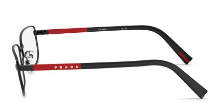 Prada Linea Rossa PS50SV Black glasses - Black - Side View