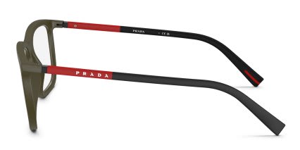 Prada Linea Rossa PS01SV Green glasses - Green - Side View