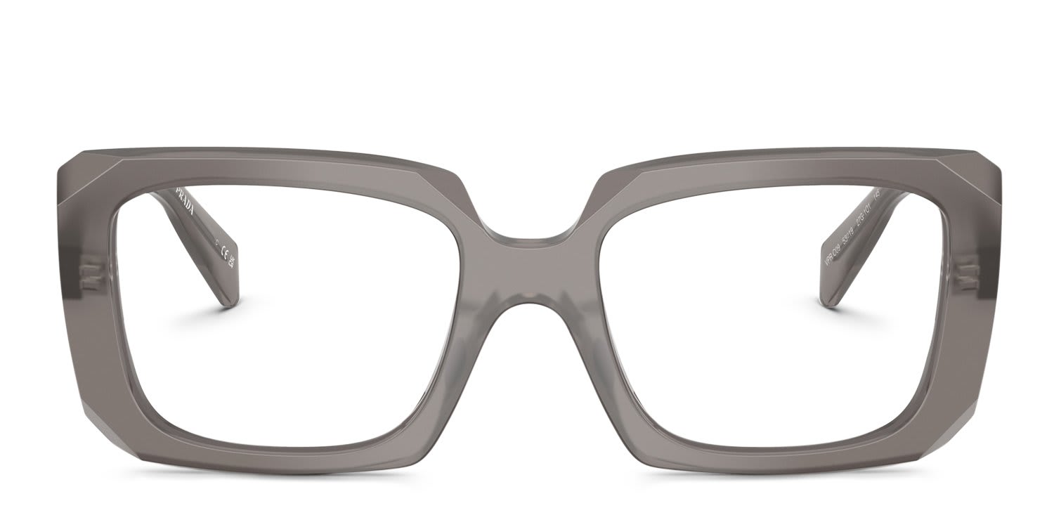 Prada PRC09V Clear glasses - Clear - Frontal View