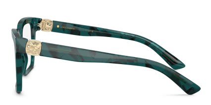 Dolce & Gabbana DG3395 Tortoise, Gunmetal glasses - Tortoise / Gunmetal - Side View