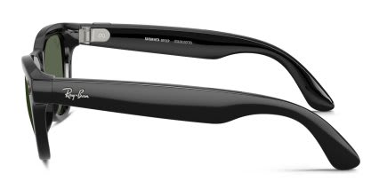 Ray-Ban Meta AI Glasses RW4014 (Gen 2.0) Skyler Black glasses - Black - Side View