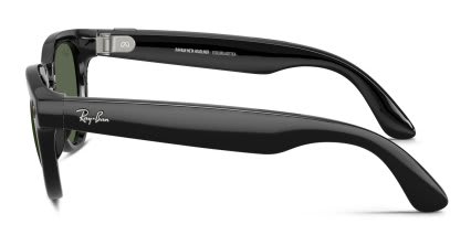 Ray-Ban Meta AI Glasses RW4013 (Gen 2.0) Headliner Black glasses - Black - Side View