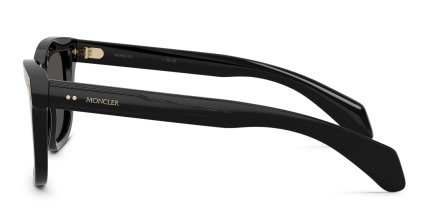 Moncler ME6023 Bronzz Black, Gray glasses - Black / Gray - Side View