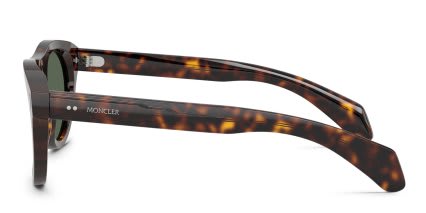 Moncler ME6022U Splash Tortoise, Green glasses - Tortoise / Green - Side View
