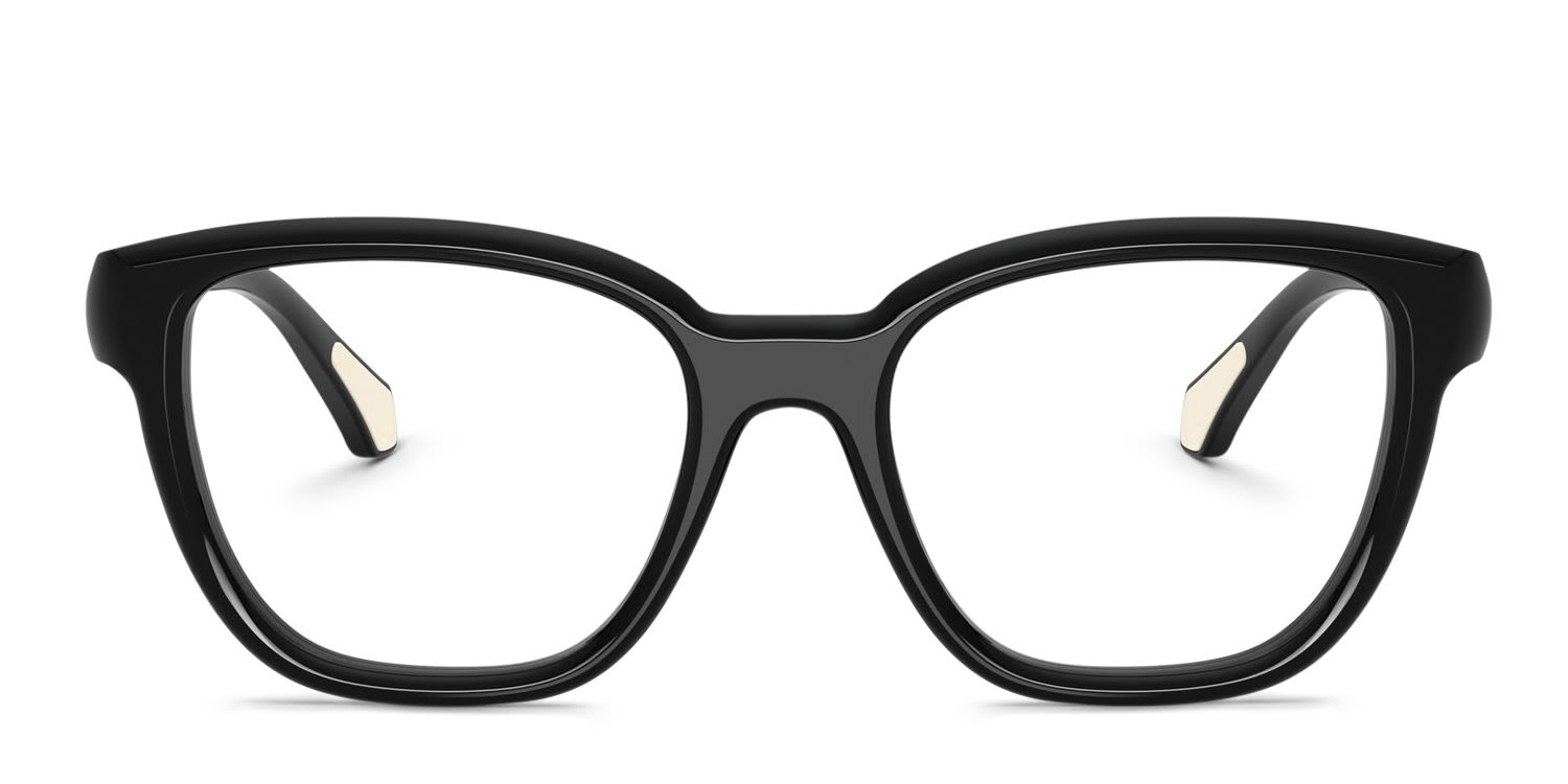 Moncler ME2028 Black glasses - Black - Frontal View