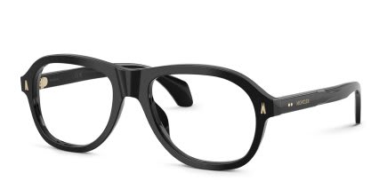 Moncler ME2025U Black glasses - Black - Angle View