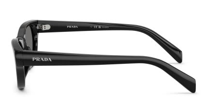 Prada PRC08S Black, Gray glasses - Black / Gray - Side View
