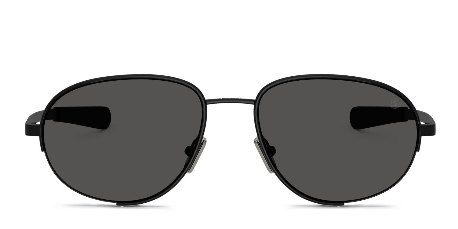 Moncler ME4018 Circuit Black, Gray glasses - Black / Gray - Frontal View