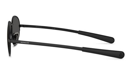 Moncler ME4018 Circuit Black, Gray glasses - Black / Gray - Side View