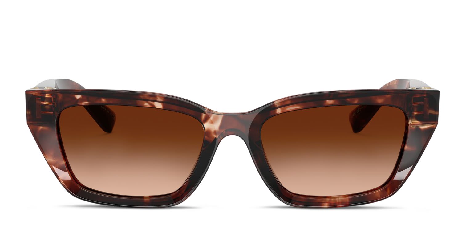 Dolce & Gabbana DG4532 Red, Tortoise, Brown glasses - Brown / Tortoise - Frontal View