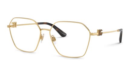 Dolce & Gabbana DG1366 Gold glasses - Gold - Angle View