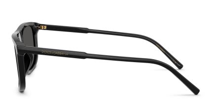 Dolce & Gabbana DG4542 Black, Gray glasses - Black / Gray - Side View