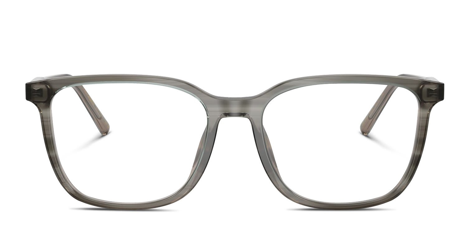 Dolce & Gabbana DG3445 Clear, Gray, Multicolor glasses - Clear / Gray / Multicolor - Frontal View