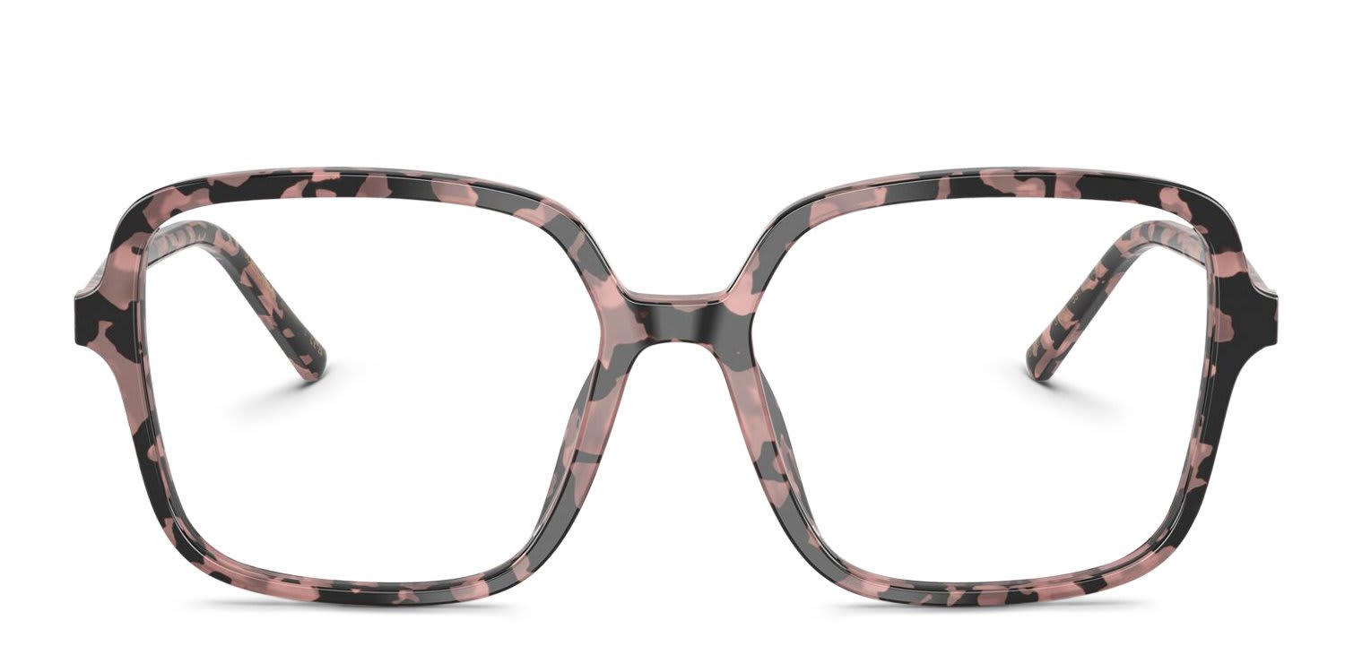 Dolce & Gabbana DG3442 Pink, Tortoise glasses - Pink / Tortoise - Frontal View