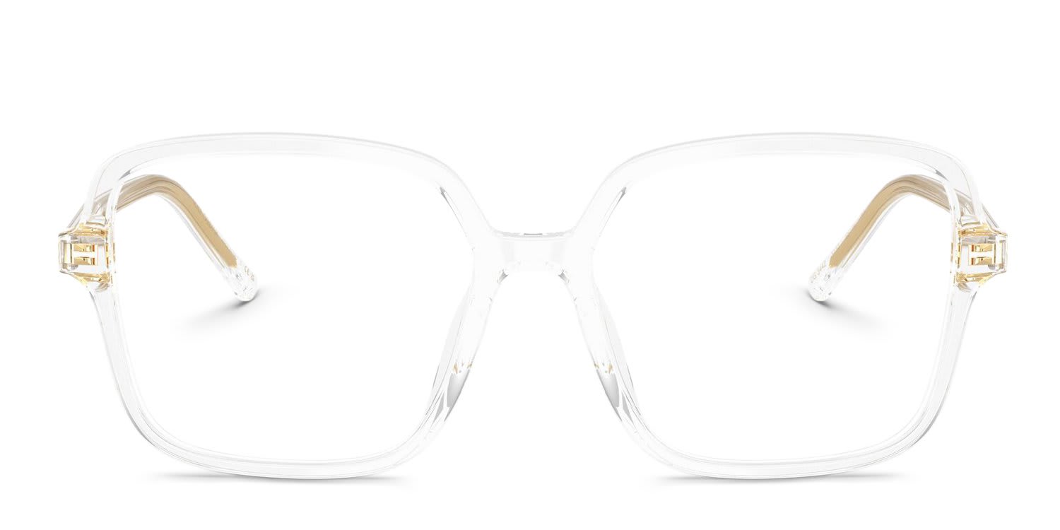 Dolce & Gabbana DG3442 Clear glasses - Clear - Frontal View