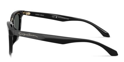 Giorgio Armani AR8253U Black, Gray glasses - Black / Gray - Side View