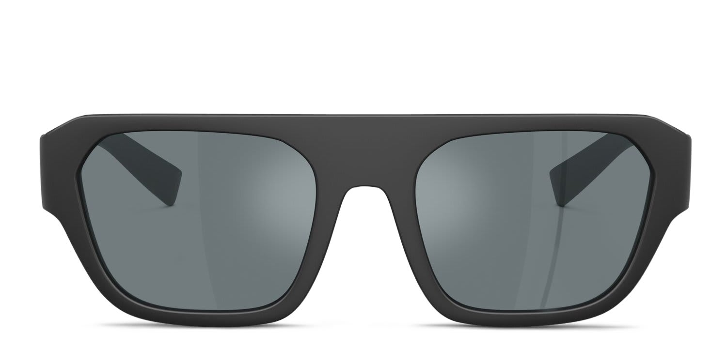 Dolce & Gabbana DG6206 Black, Gray glasses - Black / Gray - Frontal View