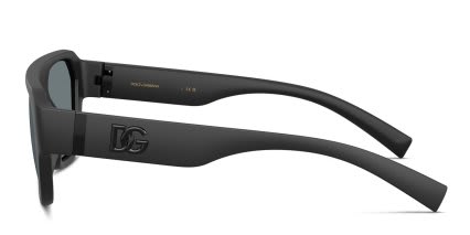 Dolce & Gabbana DG6206 Black, Gray glasses - Black / Gray - Side View
