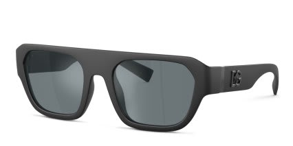 Dolce & Gabbana DG6206 Black, Gray glasses - Black / Gray - Angle View