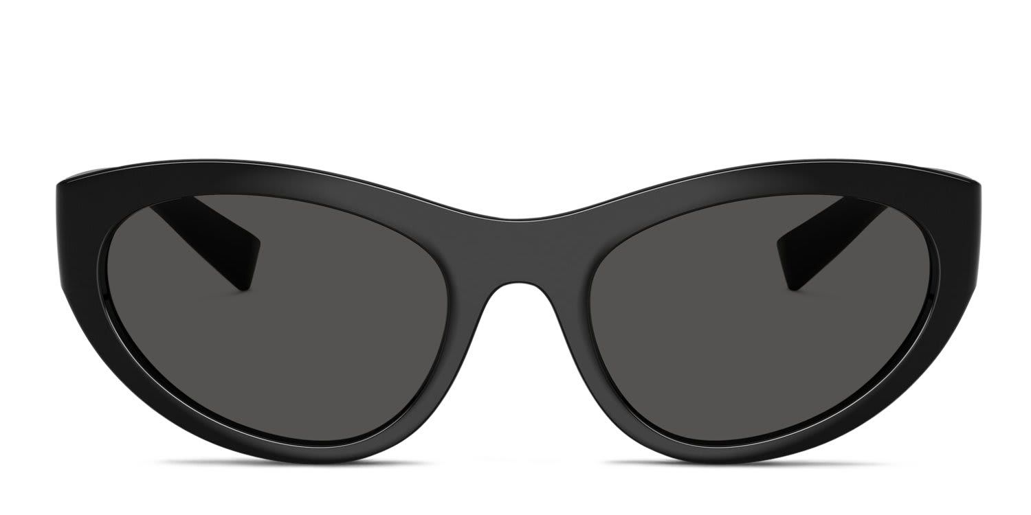 Dolce & Gabbana DG6207 Black, Gray glasses - Black / Gray - Frontal View