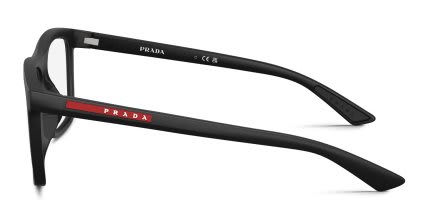 Prada PS01TV Black glasses - Black - Side View