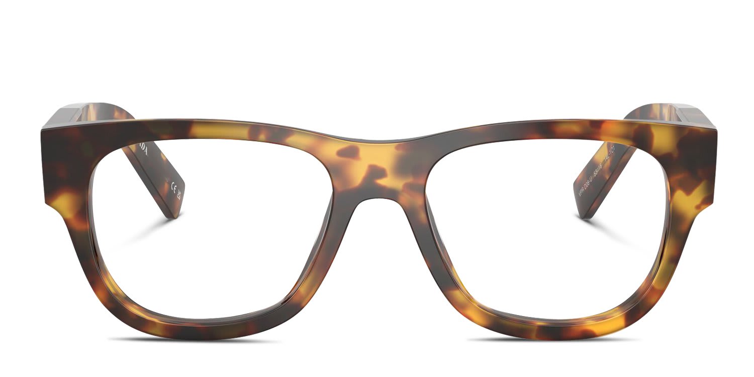 Prada PRD08VU Bronze, Tortoise glasses - Bronze / Tortoise - Frontal View