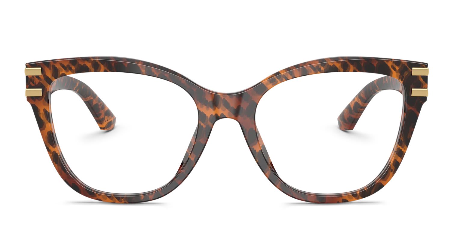 Dolce & Gabbana DG3418 Clear glasses - Clear - Frontal View
