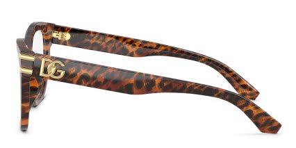 Dolce & Gabbana DG3418 Clear glasses - Clear - Side View