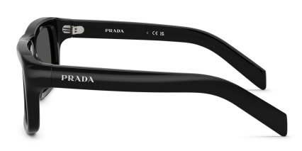 Prada PRD11S Black, Gray glasses - Black / Gray - Side View