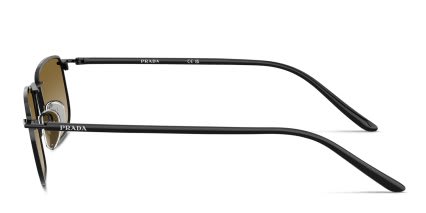 Prada PRD52S Black, Brown glasses - Black / Brown - Side View