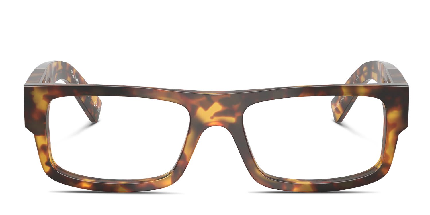 Prada PRD06V Bronze, Tortoise glasses - Bronze / Tortoise - Frontal View