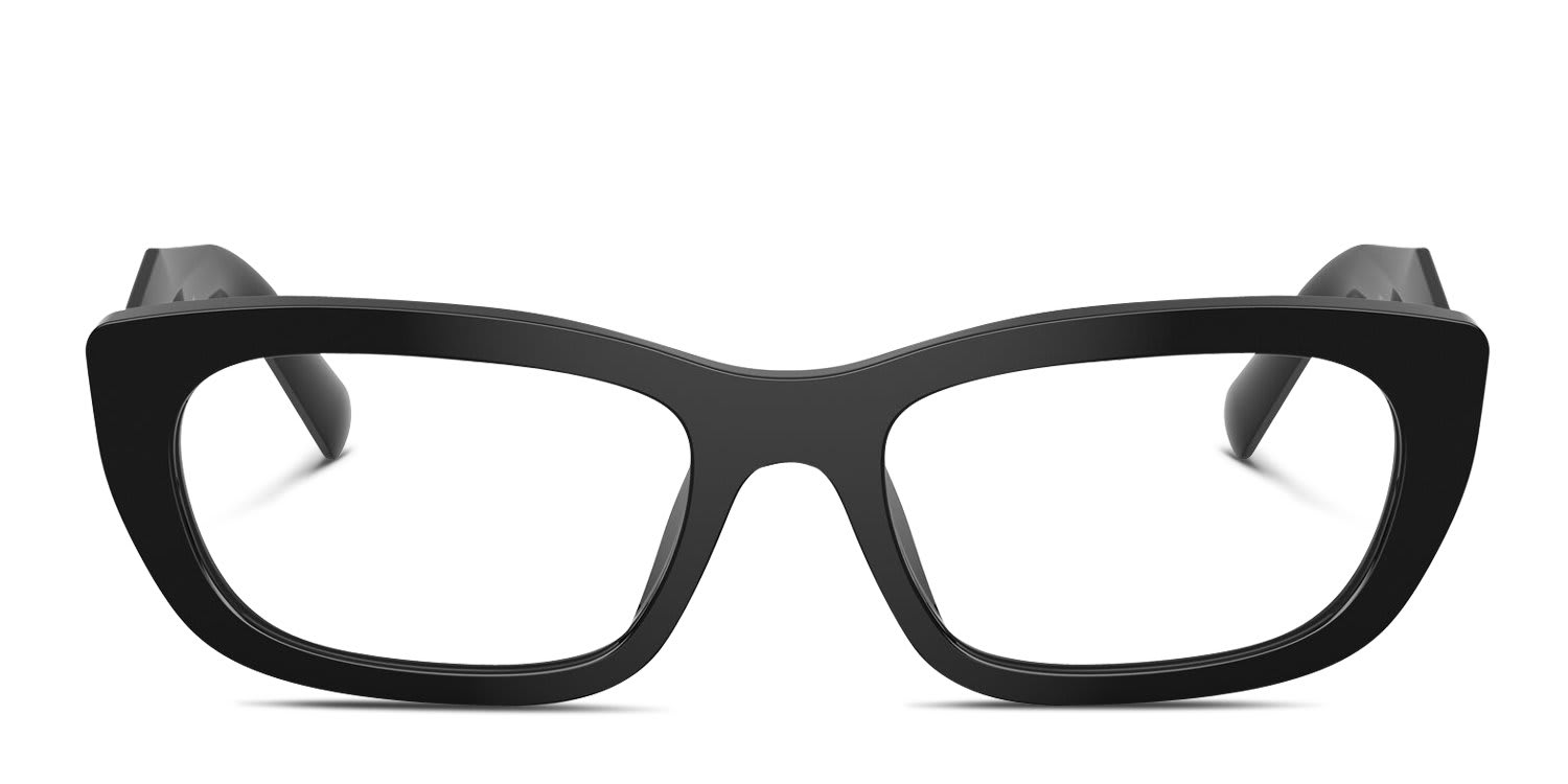 Prada PRD09V Black glasses - Black - Frontal View
