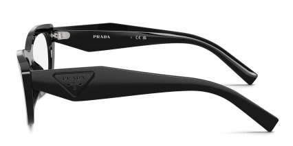 Prada PRD09V Black glasses - Black - Side View