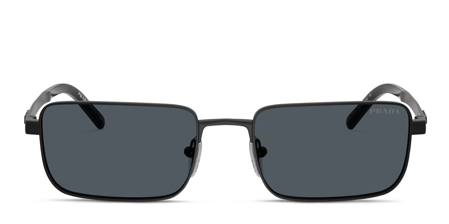 Prada PRD54S Black, Gray glasses - Black / Gray - Frontal View