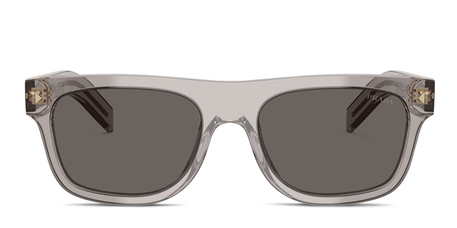 Prada PRB12S Gray glasses - Gray - Frontal View