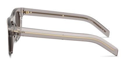 Prada PRB12S Gray glasses - Gray - Side View