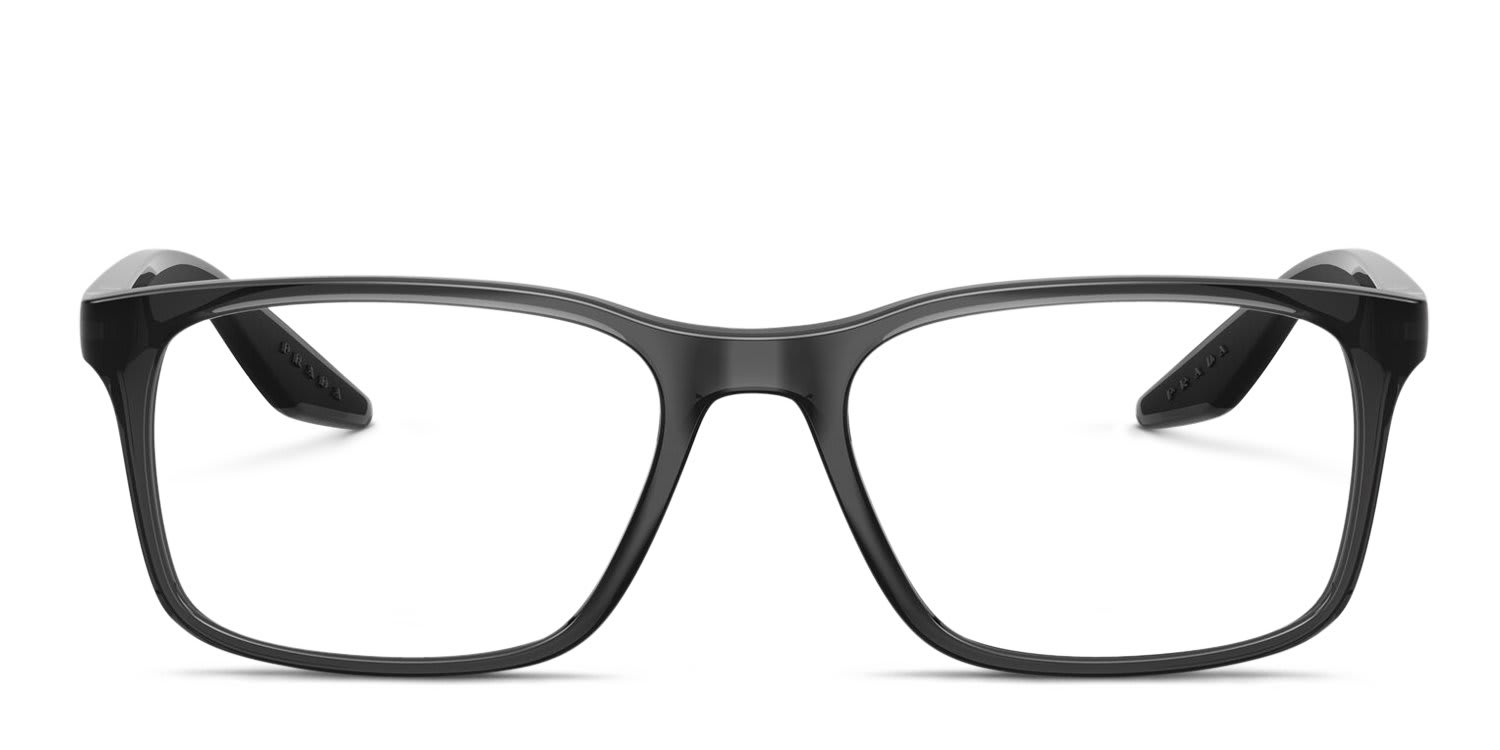 Prada PS08RV Clear, Gray glasses - Clear / Gray - Frontal View
