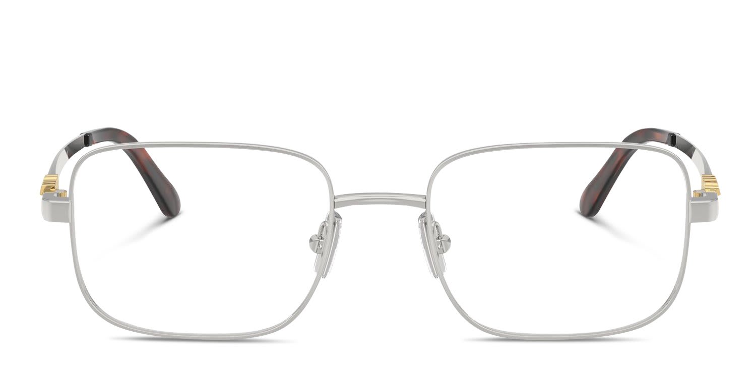 Miu Miu MU51ZV Silver glasses - Silver - Frontal View